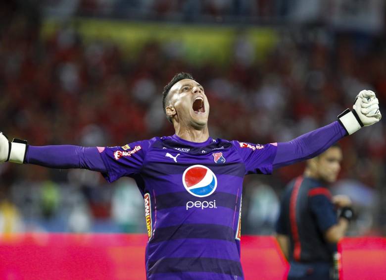David González jugó su partido 200 vistiendo la camiseta de Independiente Medellín. FOTO Jaime Pérez Munévar
