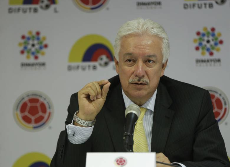 Jorge Perdomo, presidente de Dimayor FOTO COLPRENSA