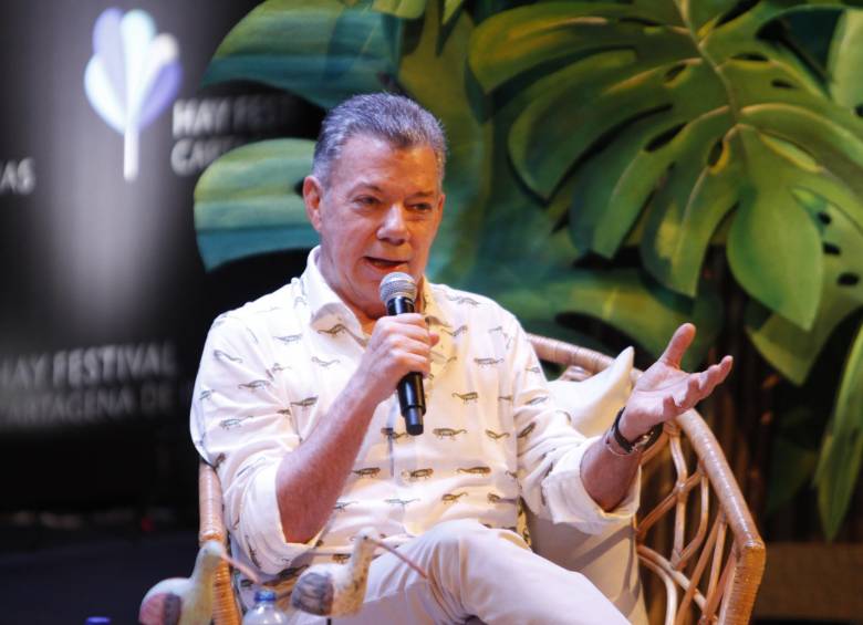 El expresidente de la República, Juan Manuel Santos. FOTO Colprensa