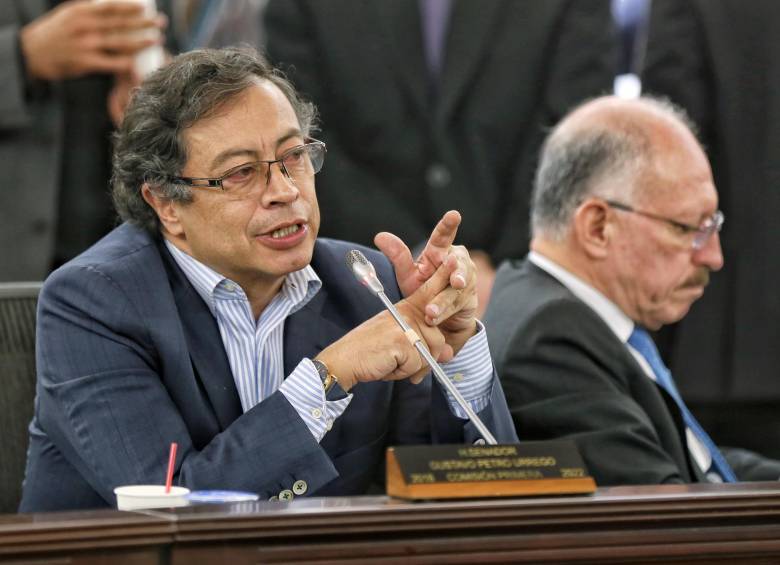 El hoy senador Gustavo Petro Urrego llevó el caso a la Corte Interamericana de Derechos Humanos en octubre de 2013, que aprobó estudiar la demanda el 6 de diciembre de 2016. FOTO Colprensa
