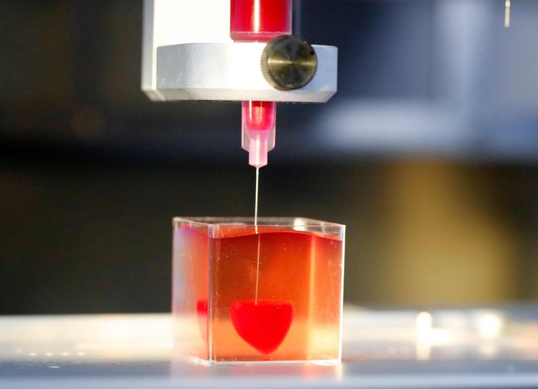 $!Por primera vez se imprimió un corazón utilizando células y material biológico que se ajustan a un paciente. Hay un camino detrás.