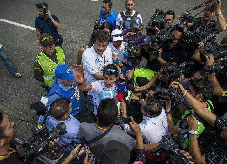 Ante los medios de comunicación, Sergio Luis expresó su alegría al retener el título nacional.