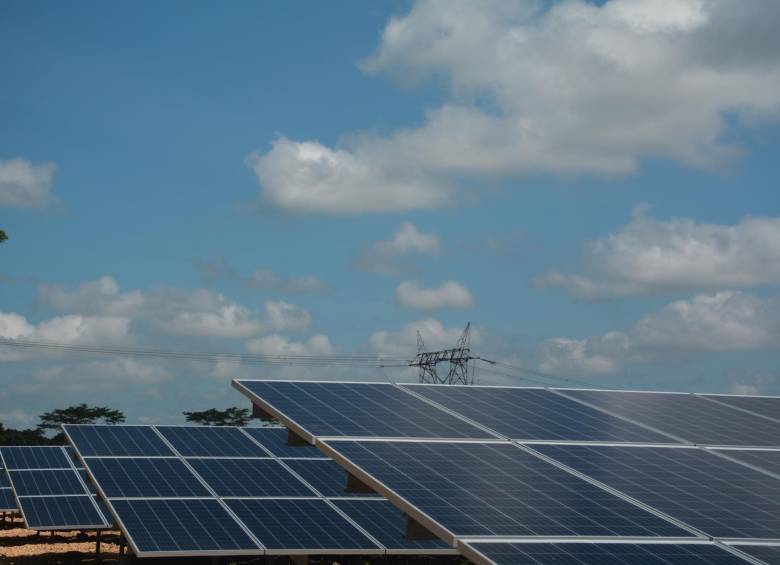 La energía solar es una de las grandes apuestas de Celsia para el suministro eléctrico. Foto Cortesía Celsia