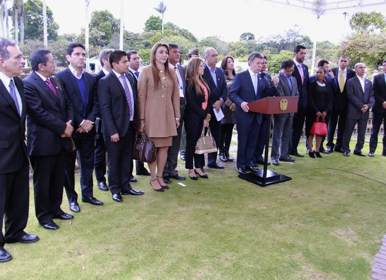 Los alcaldes del país manifestaron su apoyo a la propuesta del presidente Santos de derogar la ley de garantías asegurando que destrabará proyectos fundamentales para el desarrollo regional. FOTO COLPRENSA