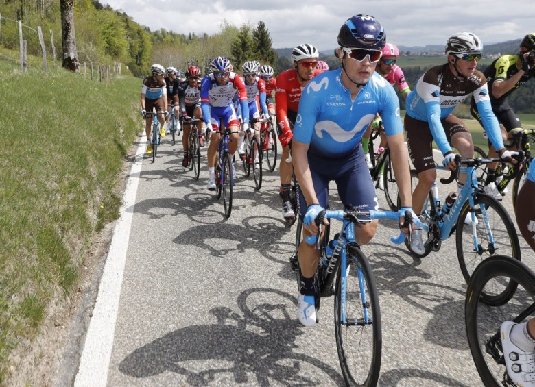 El antioqueño Carlos Betancur, actuará en el Giro de Italia con Movistar. FOTO CORTESÍA MOVISTAR