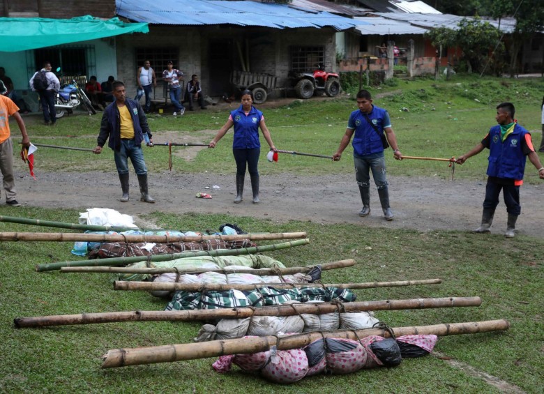Una explosión en Dagua el jueves causó varios muertos mientras seguía la minga indígena. FOTO AFP