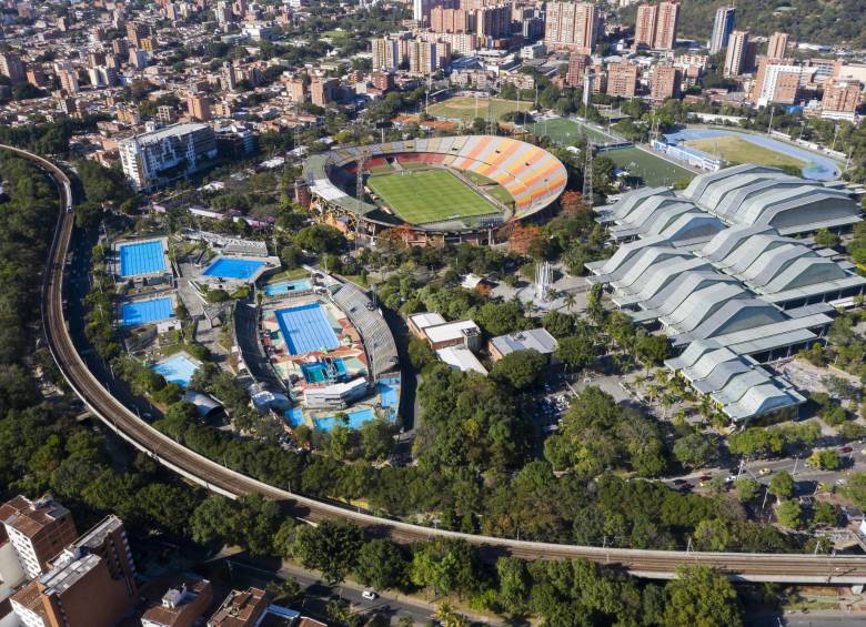 La unidad deportiva tuvo un notable cambio en 2010 con la realización de Juegos Suramericanos. FOTO MANUEL SALDARRIAGA