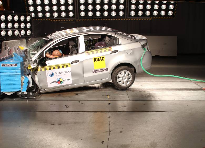 Las pruebas del Sail y la Ford Ranger se realizaron bajo un nuevo protocolo de evaluación, aún más exigente. FOTO cortesía