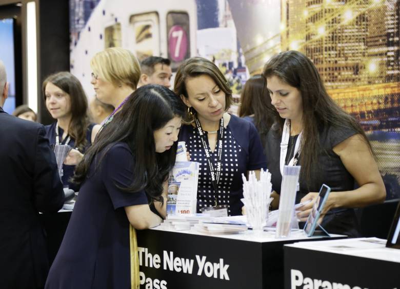 La feria IPW espera dejarle a EE. UU. unos 4.700 millones de dólares en futuros viajes pactados. Organizadores indican que Medellín y el país son estratégicos en Suramérica. FOTO CORTESÍA ipw
