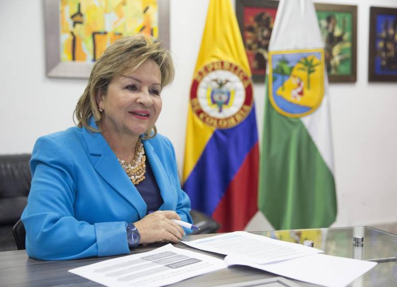 Como presidenta del Concejo, Aura Marleny Arcila quiere posicionar a la corporación como un referente del debate de ciudad, inculcar el civismo y la participación ciudadana. FOTO edwin bustamante