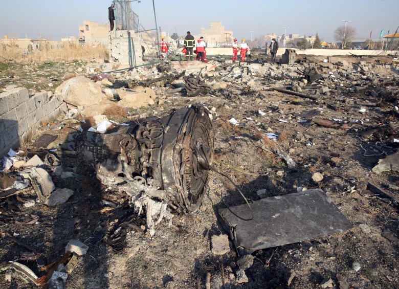 Funcionarios estadounidenses se refirieron al incidente que derribó un avión en el que viajaban 176 personas. Foto: EFE. 