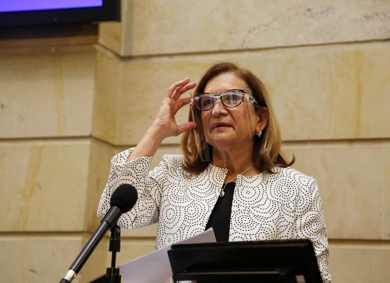 La procuradora general electa y exministra, Margarita Cabello Blanco. FOTO Colprensa