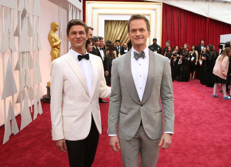 David Burtka y Neil Patrick Harris. FOTO AP
