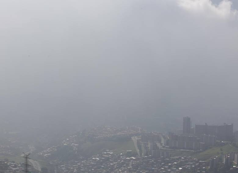 Un año de contaminación en Medellín