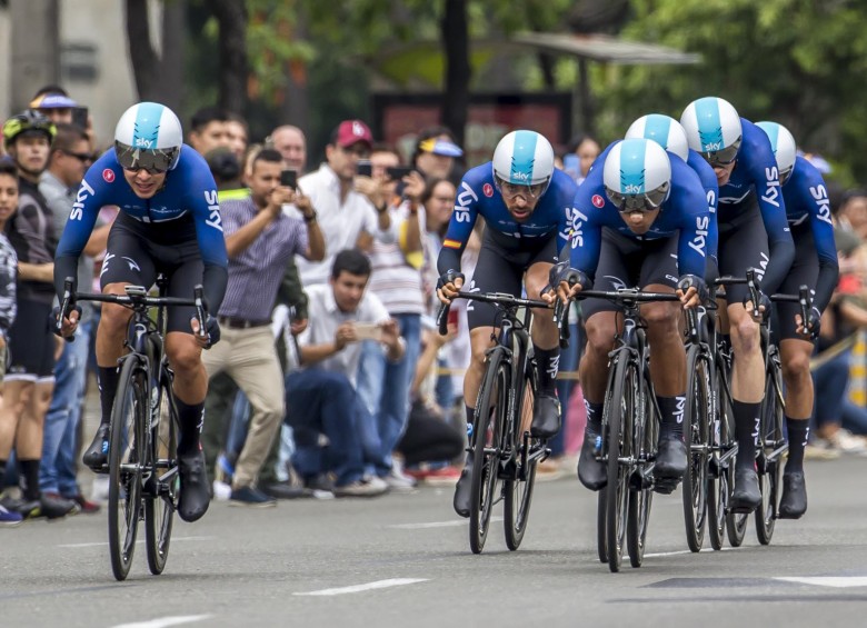 La cuarta etapa del Tour Colombia 2.1 se correrá el viernes por las calles de Medellín. FOTO MANUEL SALDARRIAGA