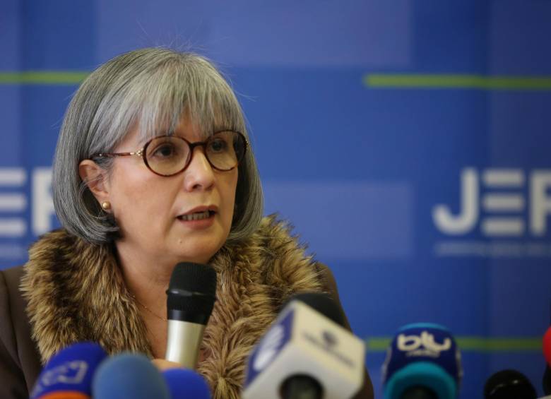  La magistrada Patricia Linares, presidenta de la Jurisdicción Especial para la Paz. FOTO COLPRENSA