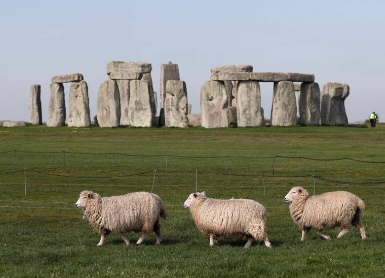Megalítico de Stonehenge. FOTO AFP