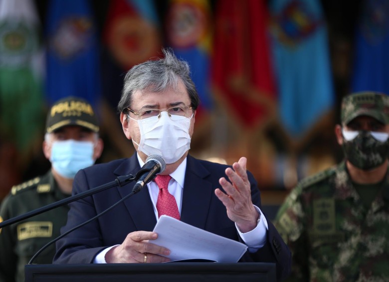 Ministro de Defensa, Carlos Holmes Trujillo. FOTO COLPRENSA