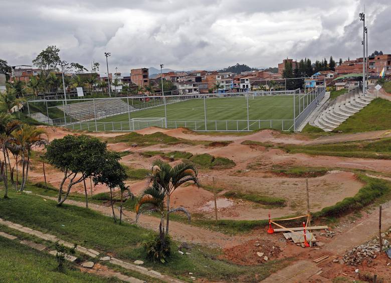 Las pistas de bicicrós y patinaje, tareas a emprender a partir de finales de este mes en Guatapé. FOTOs henry Agudelo 