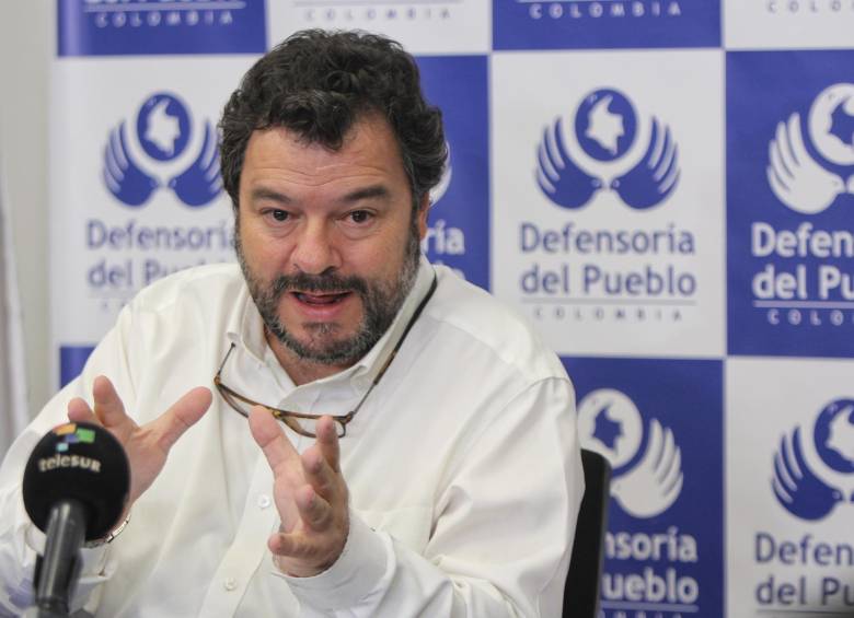 Carlos Alfonso Negret, defensor del pueblo. FOTO COLPRENSA