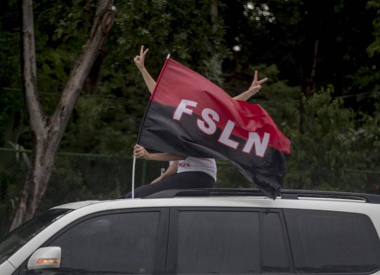 Celebración del aniversario de la Revolución Sandinista en Nicaragua. FOTO: EFE