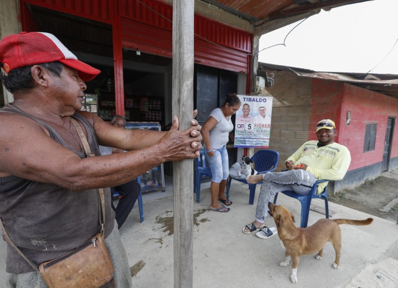 En Belén de Bajirá conviven pobladores oriundos de Antioquia, Chocó y Córdoba. FOTO: Manuel Saldarriaga, enviado especial a Bajirá.