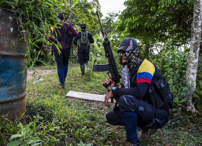Los Caparrapos (foto) son uno de los grupos que podrán acercarse a una negociación. FOTO: Julio César Herrera. 
