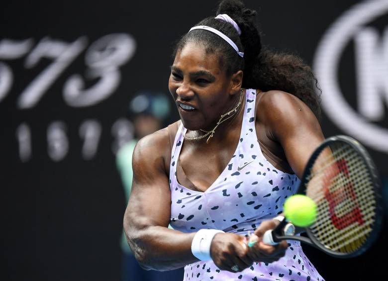 Serena Williams confirmó su presencia en el Abierto de Estados Unidos. FOTO AFP