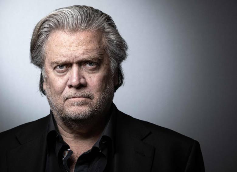 Steve Bannon fue capturado este jueves. FOTO: AFP