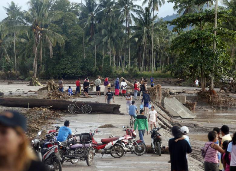 La tormenta afectó al sur de Filipinas. FOTO EFE