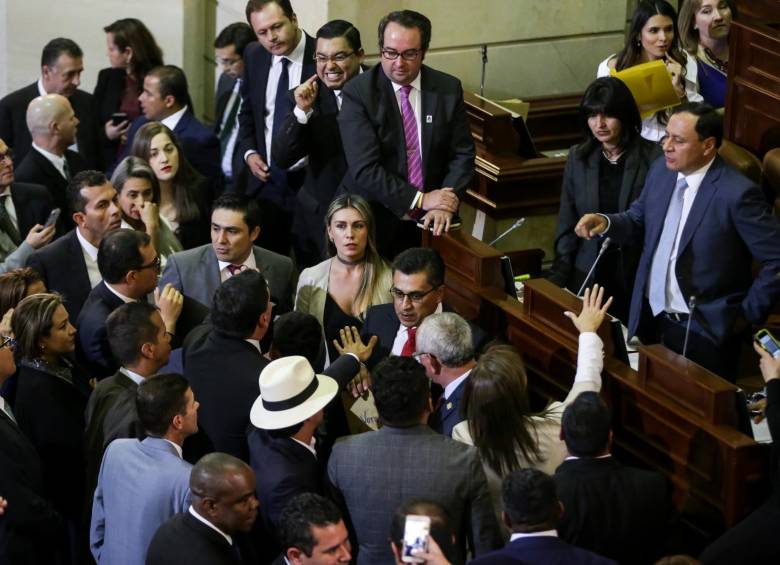 Plenaria de la Cámara de Representantes. FOTO COLPRENSA