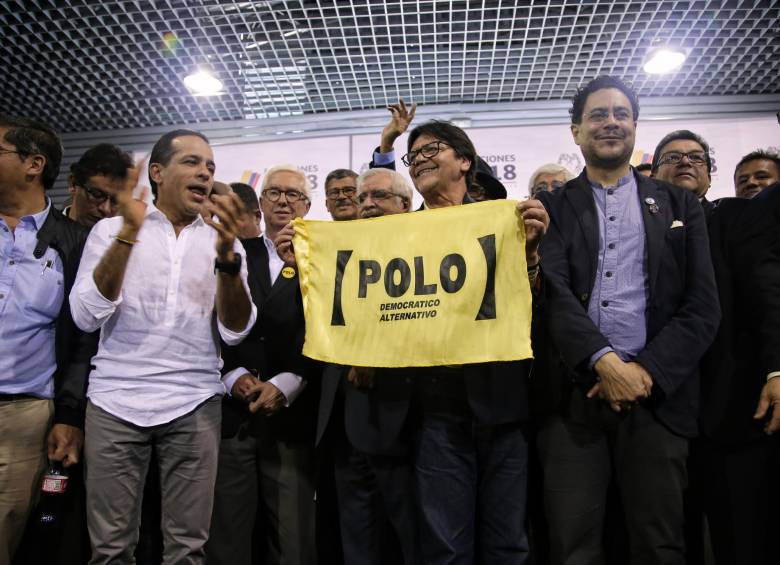 El Polo Democrático presentó sus listas al Senado de la República. FOTO:COLPRENSA