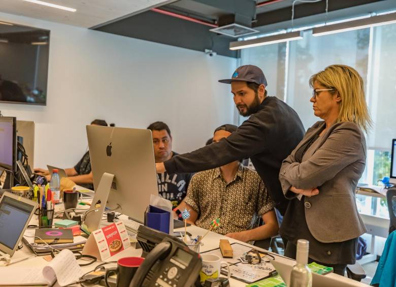 Cowork Latam, en El Poblado, dispone de más de 450 puestos de trabajo. 