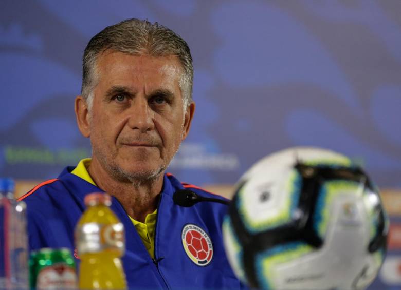 La Selección Colombia, orientada por Carlos Queiroz, jugará la Copa América en Medellín, Bogotá, Barranquilla y Cali. FOTO COLPRENSA