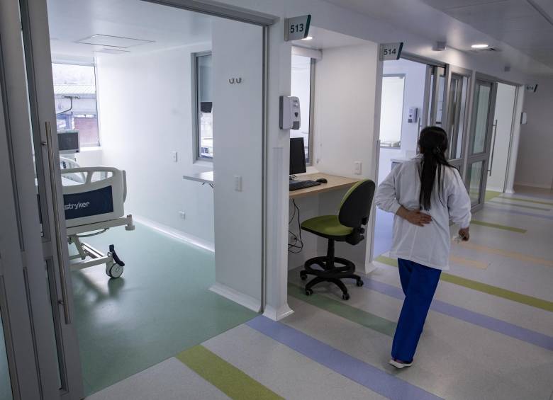 Unidad de Cuidados Especiales UCE nueva instalada en el hospital San Vicente Fundación con respiradores para atender a pacientes enfermos con el coronavirus covid-19 en Medellín. Imagen de referencia. FOTO: Esteban Vanegas Londoño