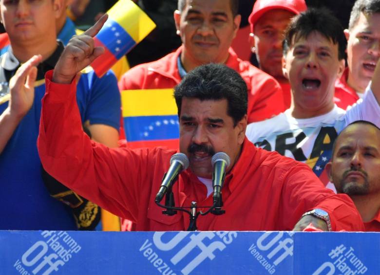 Maduro, en manifestaciones oficialistas durante el fin de semana. FOTOS afp