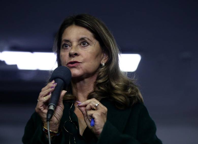Vicepresidenta Martha Lucía Ramírez habla de la posibilidad de trabajar por horas. FOTO COLPRENSA
