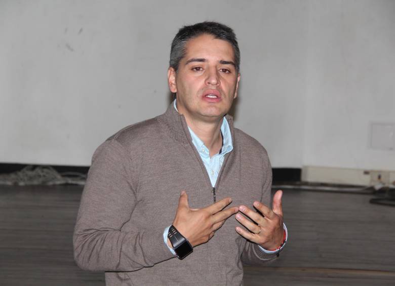 El alcalde Andrés Julián Rendón. Rionegro escala rápidamente entre las ciudades más importantes de Colombia. FOTO cortesía