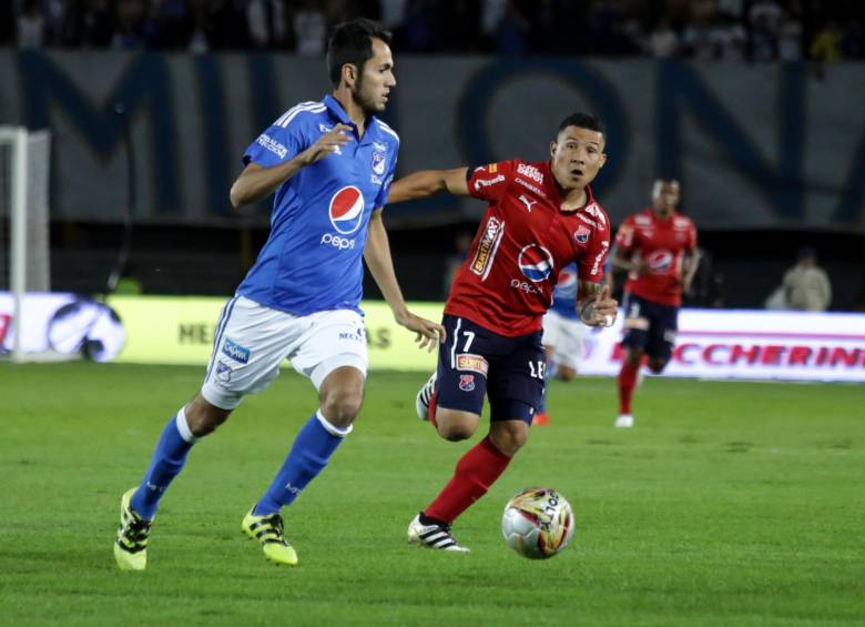 El defensa ajustó una semana de trabajos con el Medellín. Con 1,83 centímetros de estatura se desempeña como lateral o zaguero y suma tres goles como profesional. FOTO archivo-colprensa