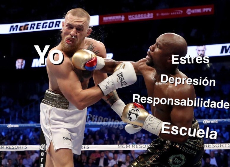 La paliza de Mayweather a McGregor en seis memes