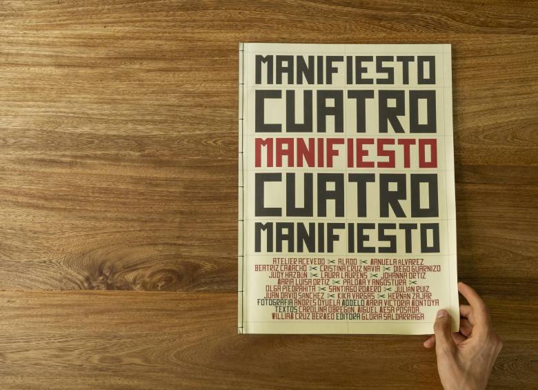 La portada de Manifiesto Cuatro. FOTO Cortesía Luis Martín Velásquez