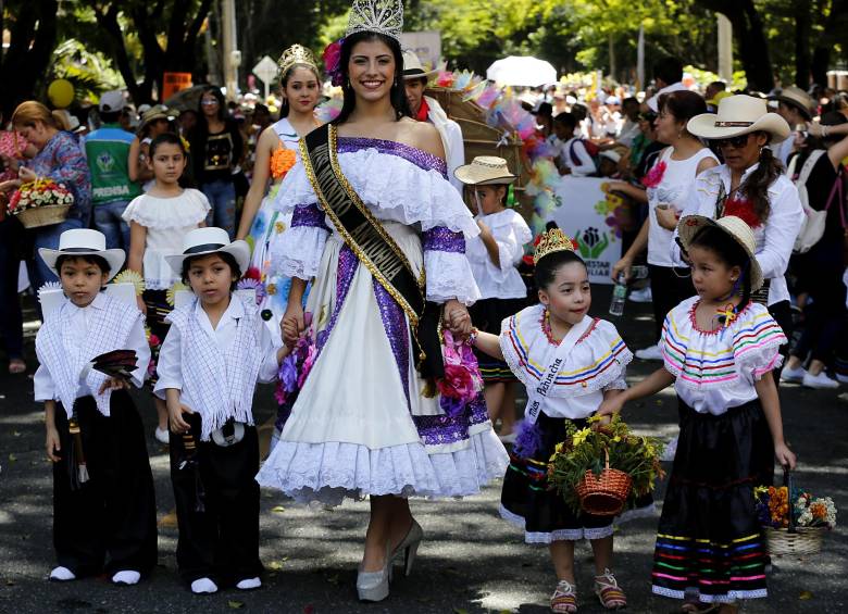 El desfile de silleteros se realizará el próximo domingo 9 de agosto. FOTO HENRY AGUDELO