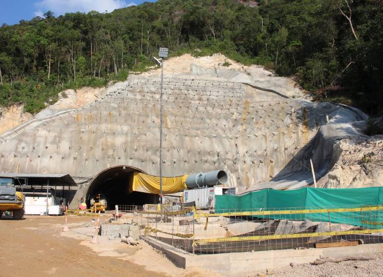 Túnen el construcción en La Paz, Santander. Foto: ANI
