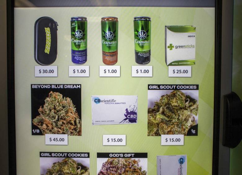 La ciudad de Seattle, en Estados Unidos, inauguró este martes sus primeras dos máquinas expendedoras de marihuana. FOTO REUTERS