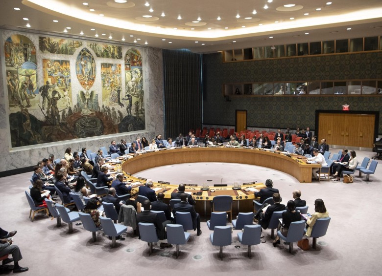 Consejo de Seguridad de la ONU revisa proceso de paz en Colombia. FOTO: EFE