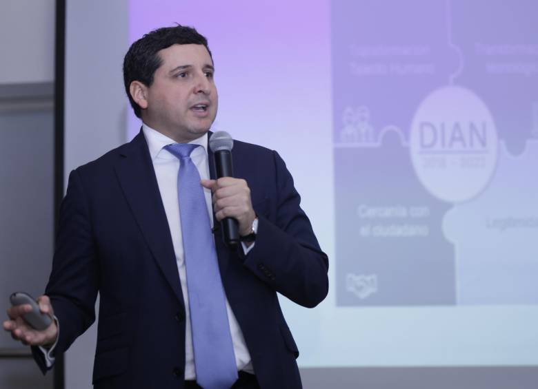 José Andrés Romero, director de la Dirección de Impuestos y Aduanas Nacionales (Dian). FOTO COLPRENSA 