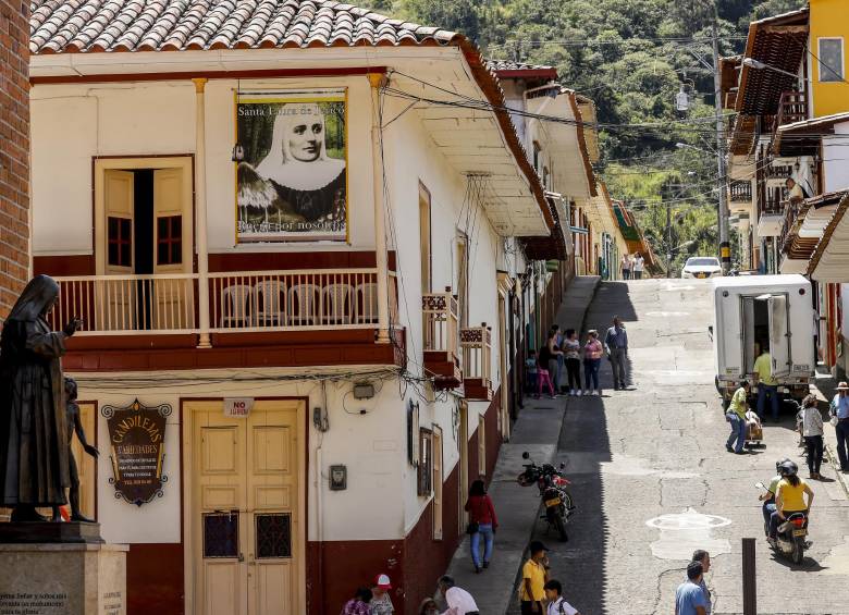 Algunos habitantes de Jericó quieren conservar la vocación de su pueblo frente a la llegada de minería a gran escala. FOTO JAIME PÉREZ