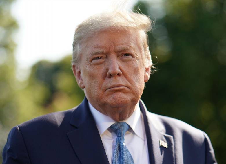 Donald Trump, presidente de los Estados Unidos. FOTO AFP