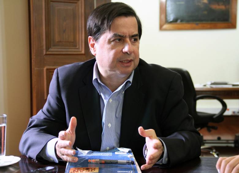 Ministro del Interior, Juan Fernando Cristo. FOTO COLPRENSA. 