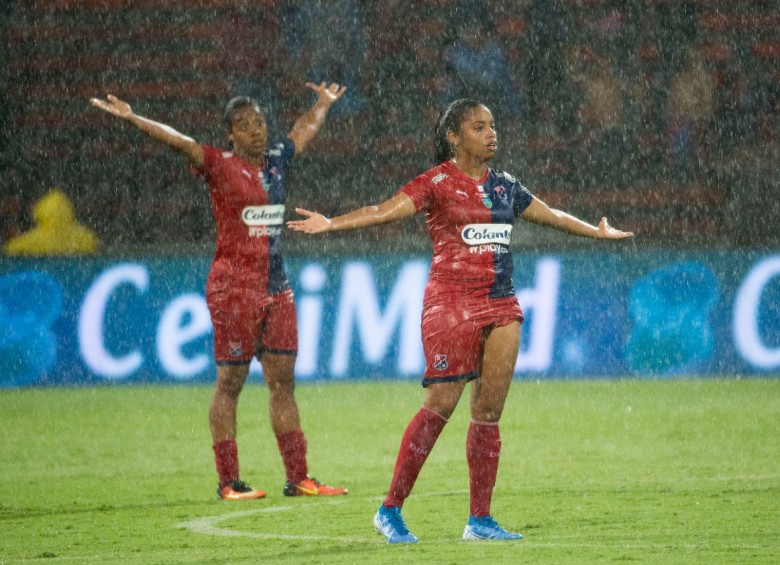 Las jugadores del DIM buscan el título de la Copa Libertadores Femenina. FOTO EDWIN BUSTAMANTE